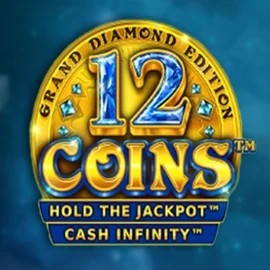 Try 12 Coins Grand Diamond Edition slot by Wazdan on instaspinn.com – logo image