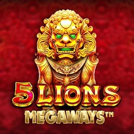 5 Lions Megaways slot logo by Pragmatic Play at Instaspin Casino