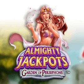Official Jackpots logo: Almighty Jackpots: Garden of Persephone by Novomatic at Instaspin Casino