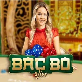 Bac Bo online game logo by Evolution on instaspinn.com