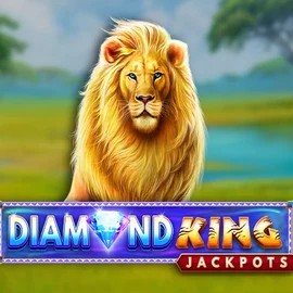 Diamond King Jackpots slot visual from SpinPlay Games available on instaspinn.com