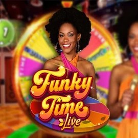 Funky Time by Evolution, showcased at instaspinn.com – game logo
