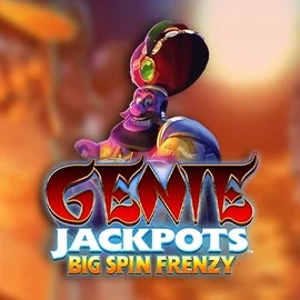 Genie Jackpots: Big Spin Frenzy by Blueprint Gaming, showcased at instaspinn.com – game logo