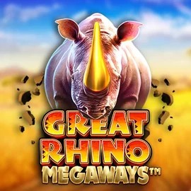 Great Rhino Megaways logo by Pragmatic Play Instaspin Casino