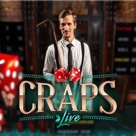 Enjoy Live Craps by Evolution – logo hosted on instaspinn.com