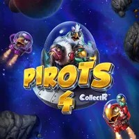 Official Slots logo: Pirots 4 by ELK Studios at Instaspin Casino