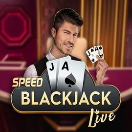Speed Blackjack slot logo by Pragmatic Play at Instaspin Casino