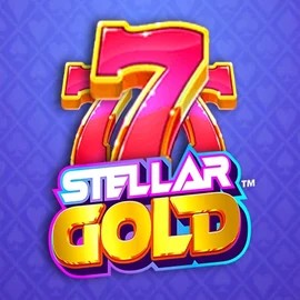 Stellar Gold logo by Snowborn Games at Instaspin Casino